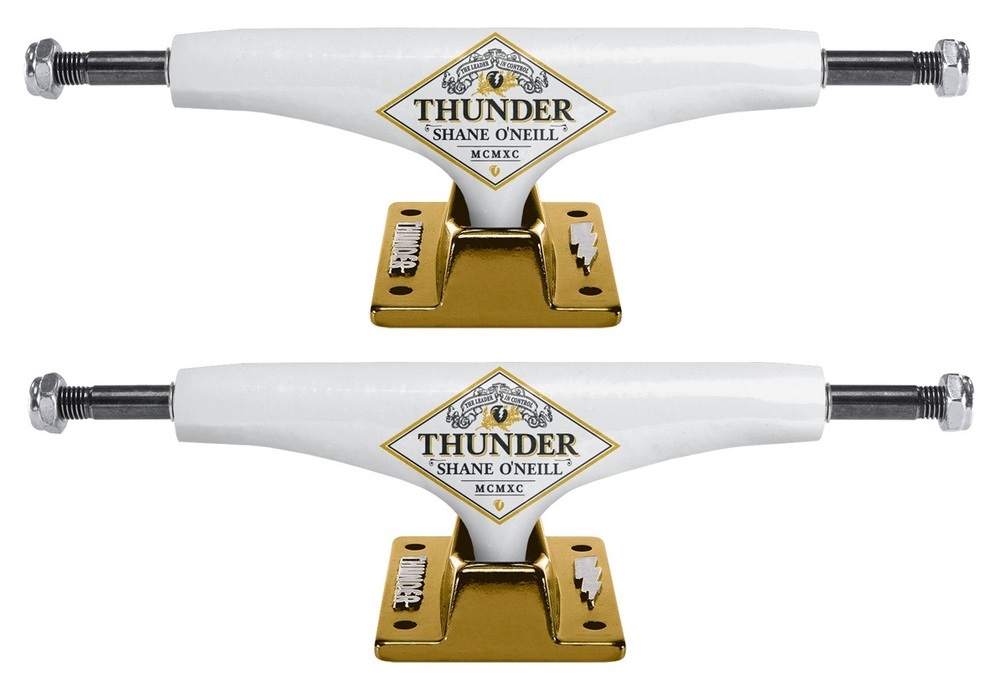Thunder Skateboard Trucks Hollow ONeill White Set Of 2 Trucks [Size: 147]