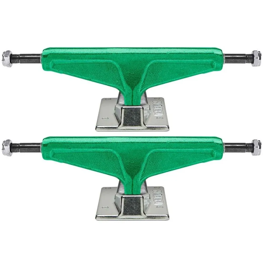 Venture Hi Hollow Anodized Green Set Of 2 Skateboard Trucks [Size: 5.6]