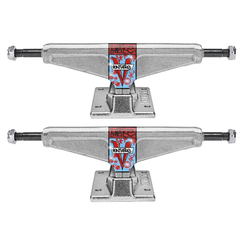 Venture Hi Philly Awake Set Of 2 Skateboard Trucks [Size: 5.25]