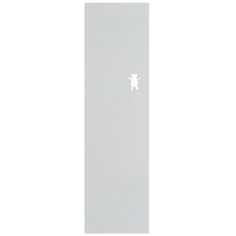 Grizzly Grip Bear Cutout White 9 x 33 Skateboard Grip Tape Sheet