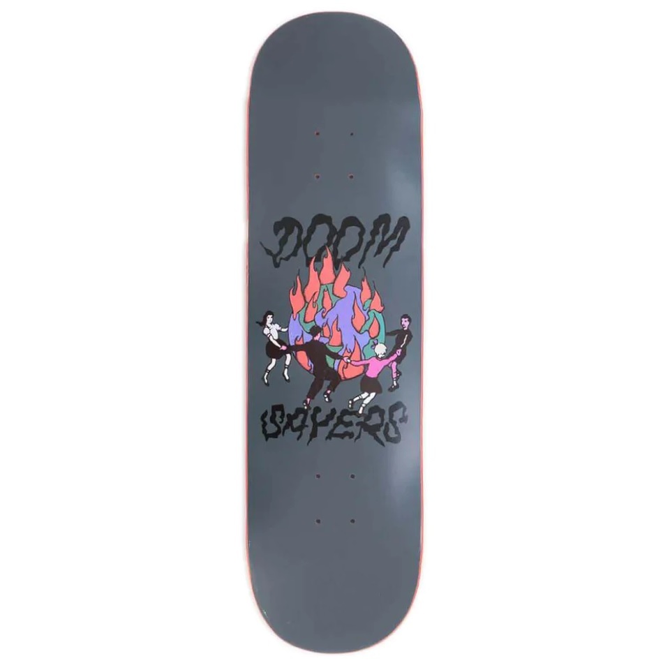 Doom Sayers Club World On Fire 8.5 Skateboard Deck