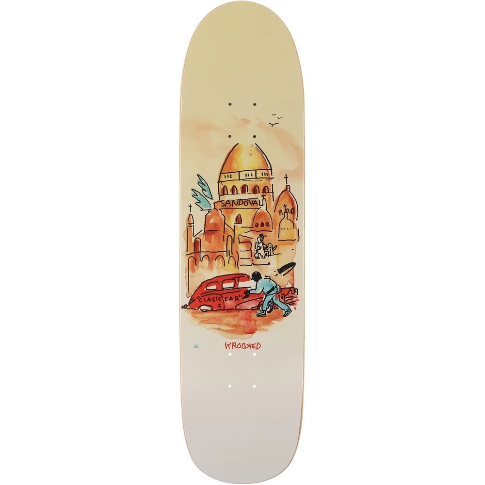 Krooked Klassik Sandoval 8.25 Skateboard Deck