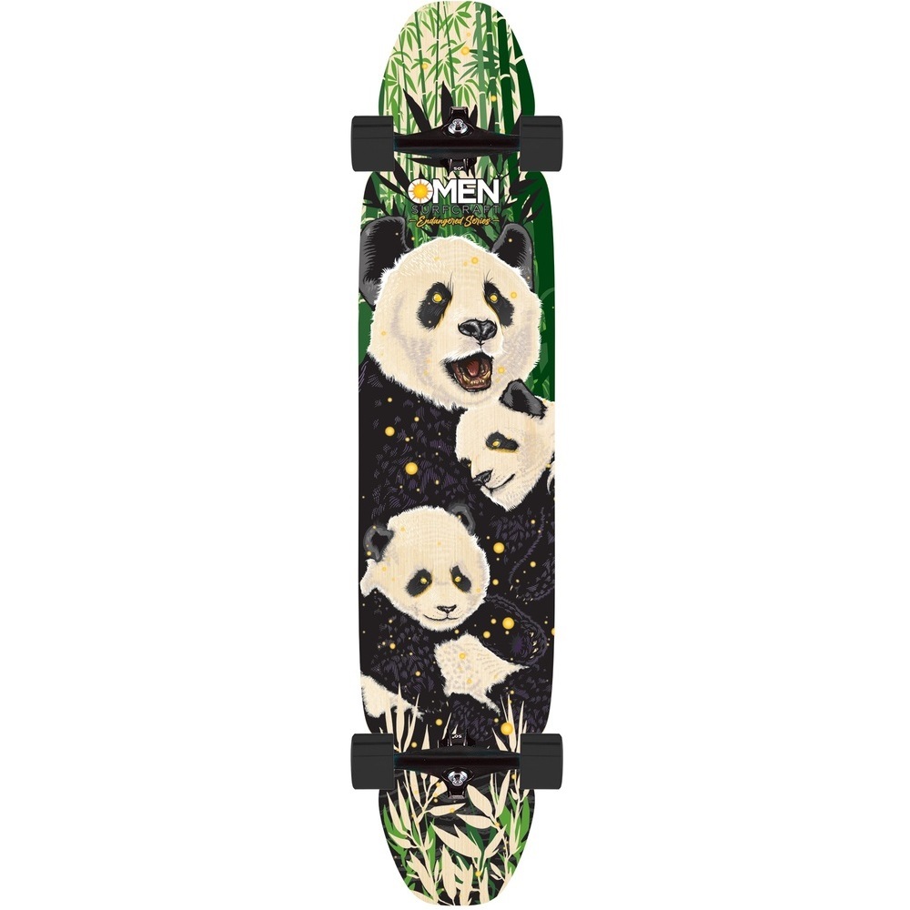 Omen Panda Dancer 46.5 Longboard Skateboard