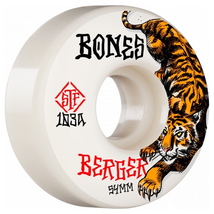 Bones Berger The Hunter STF V3 103A 52mm Skateboard Wheels