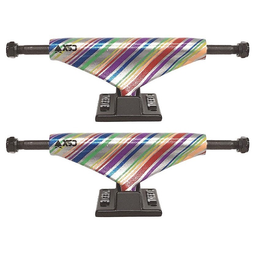 Theeve CSX V3 Rainbow Set Of 2 Skateboard Trucks [Size: 5.50]