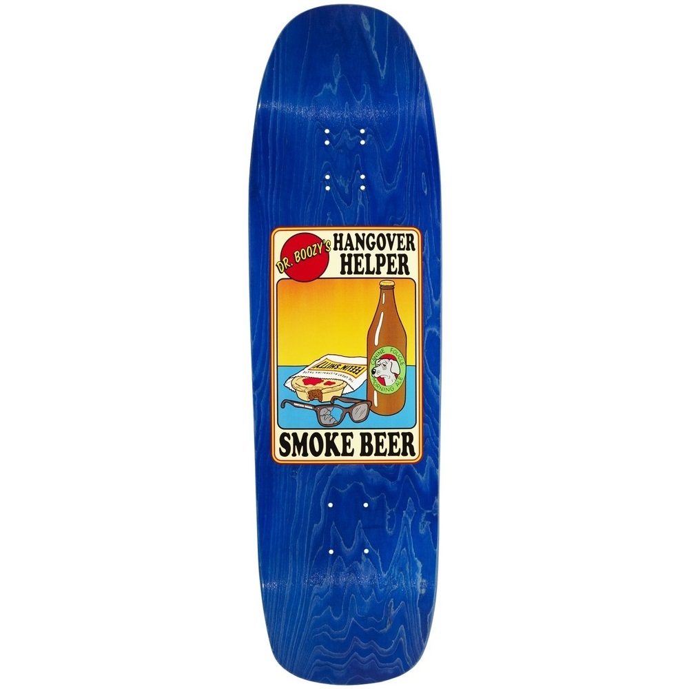 Smoke Beer Dr. Boozy's Pale Ale 9.0 Skateboard Deck