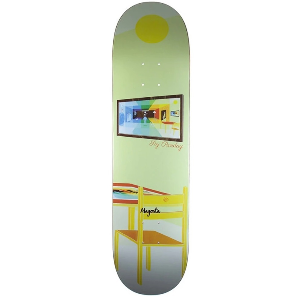 Magenta Sleep Panday 8.0 Skateboard Deck
