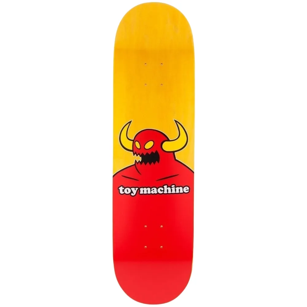 Toy Machine Monster Mini Yellow 7.38 Skateboard Deck