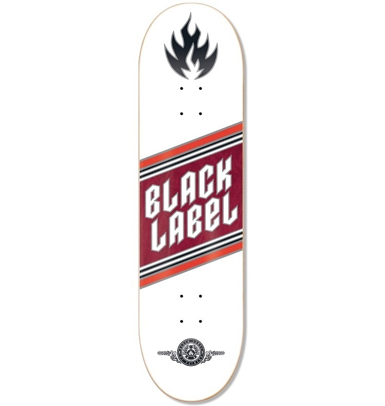 Black Label Top Shelf 8.25 Skateboard Deck
