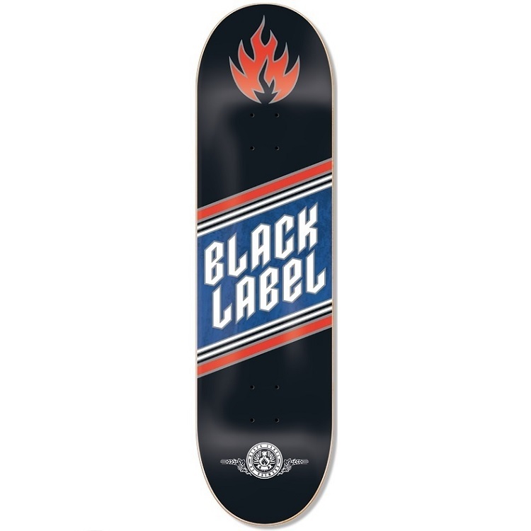Black Label Top Shelf 8.5 Skateboard Deck