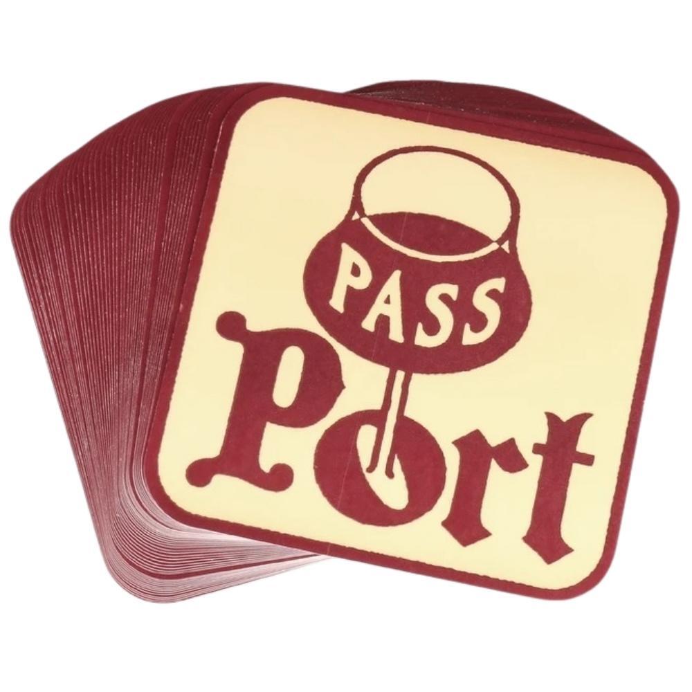 Passport Port x 1 Sticker