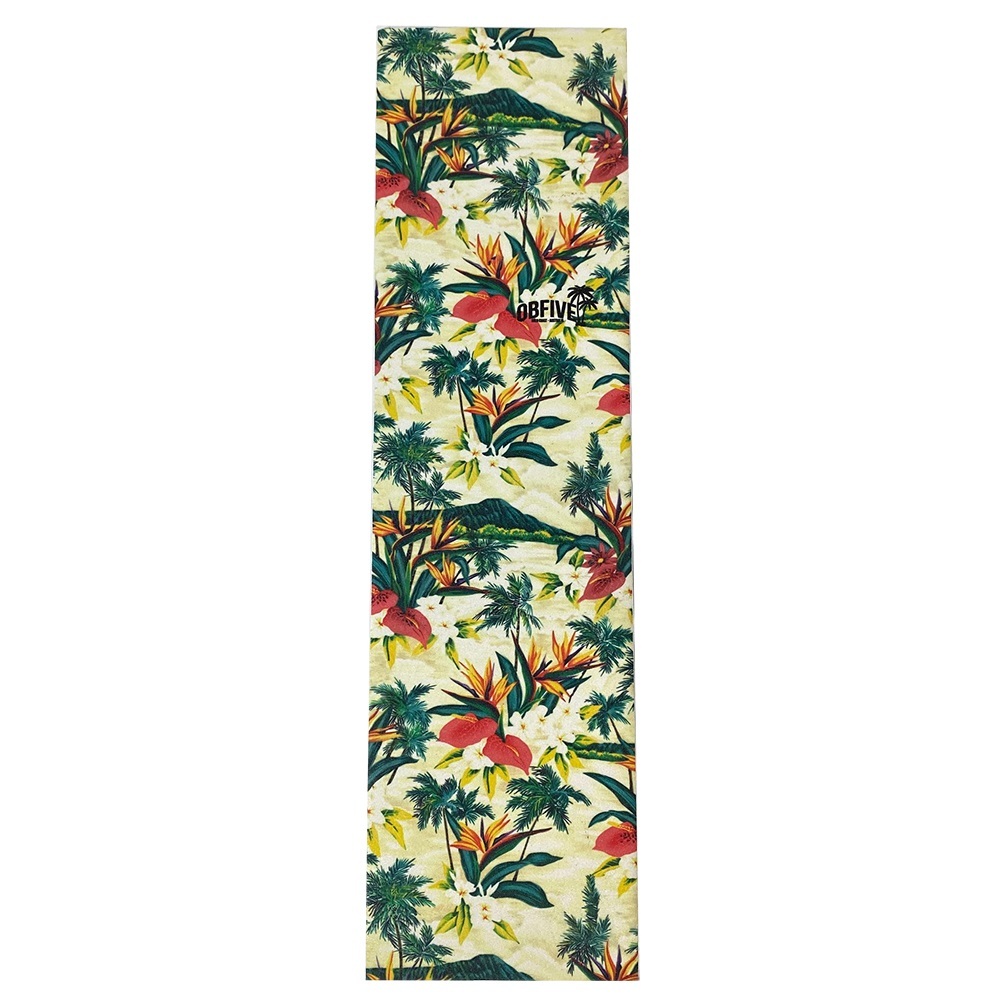Obfive Tropica 9 x 33 Skateboard Grip Tape Sheet