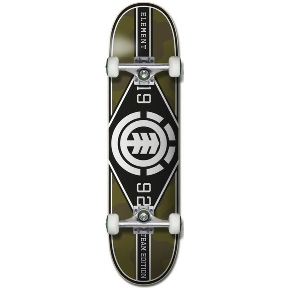 Element Camo Major League 7.5 Complete Skateboard