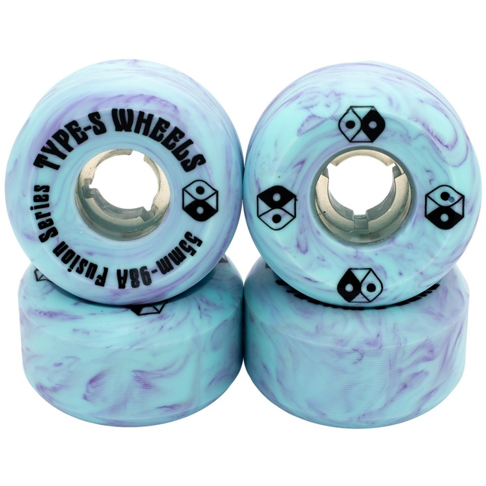 Type S Fusions 98A 55mm Skateboard Wheels