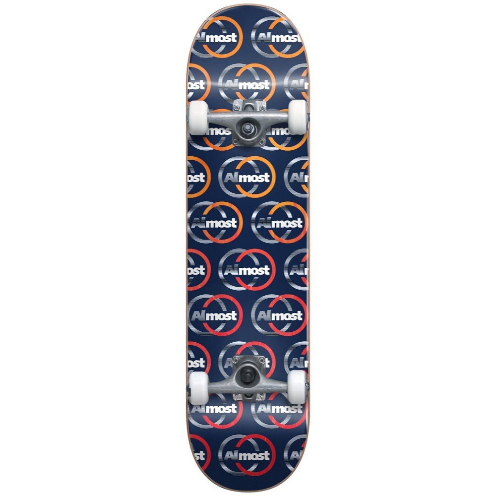 Almost Ivy Repeat Navy 8.0 Complete Skateboard