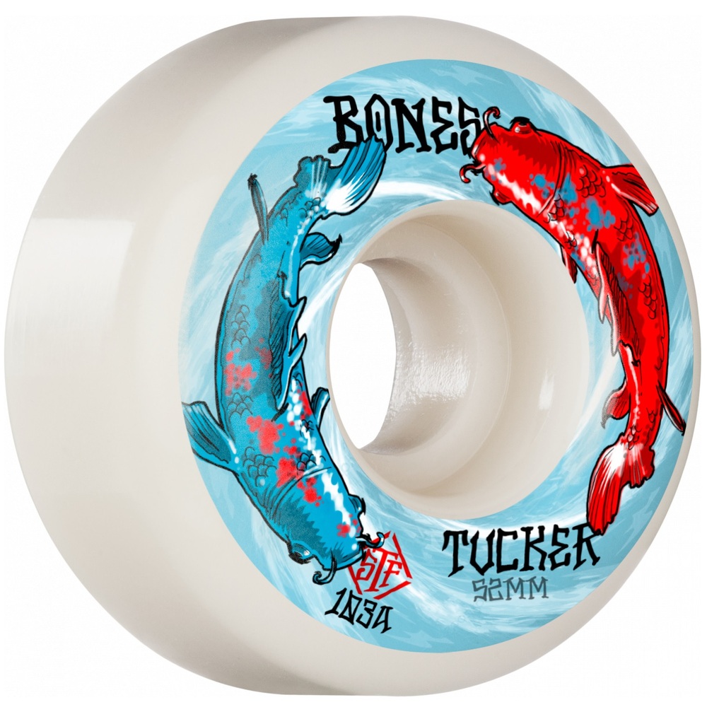 Bones Tucker Big Fish V1 STF 103A 52mm Skateboard Wheels