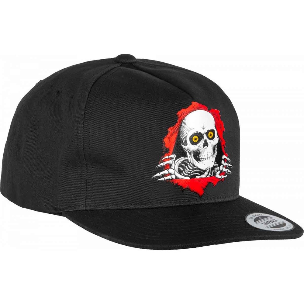 Powell Peralta Ripper Black Snapback Hat