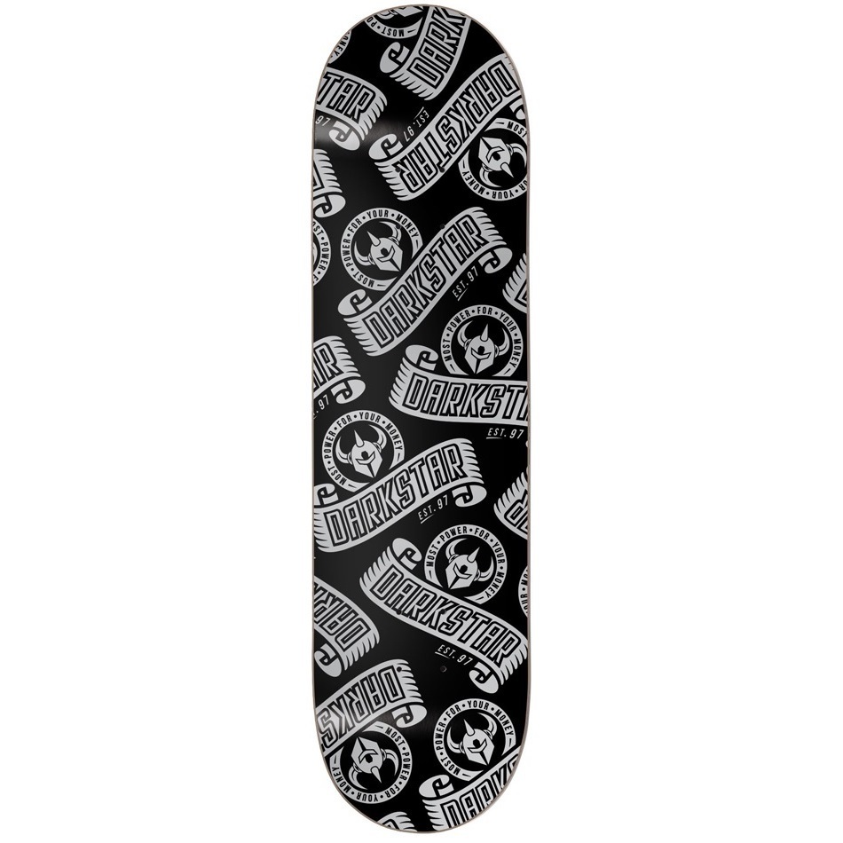 Darkstar ARC HRM Silver 8.25 Skateboard Deck