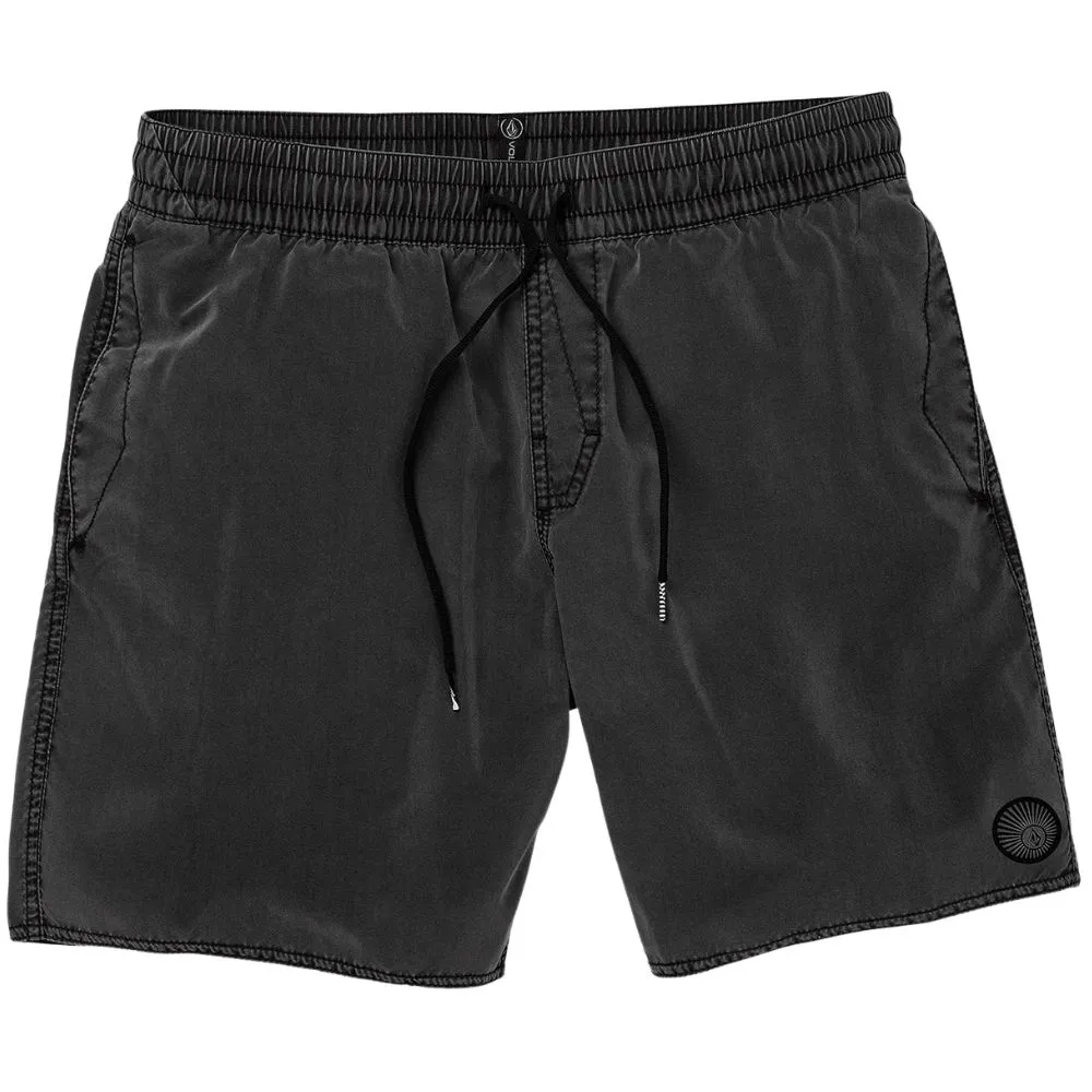 Volcom Center 17 Black Trunks Shorts [Size: M]