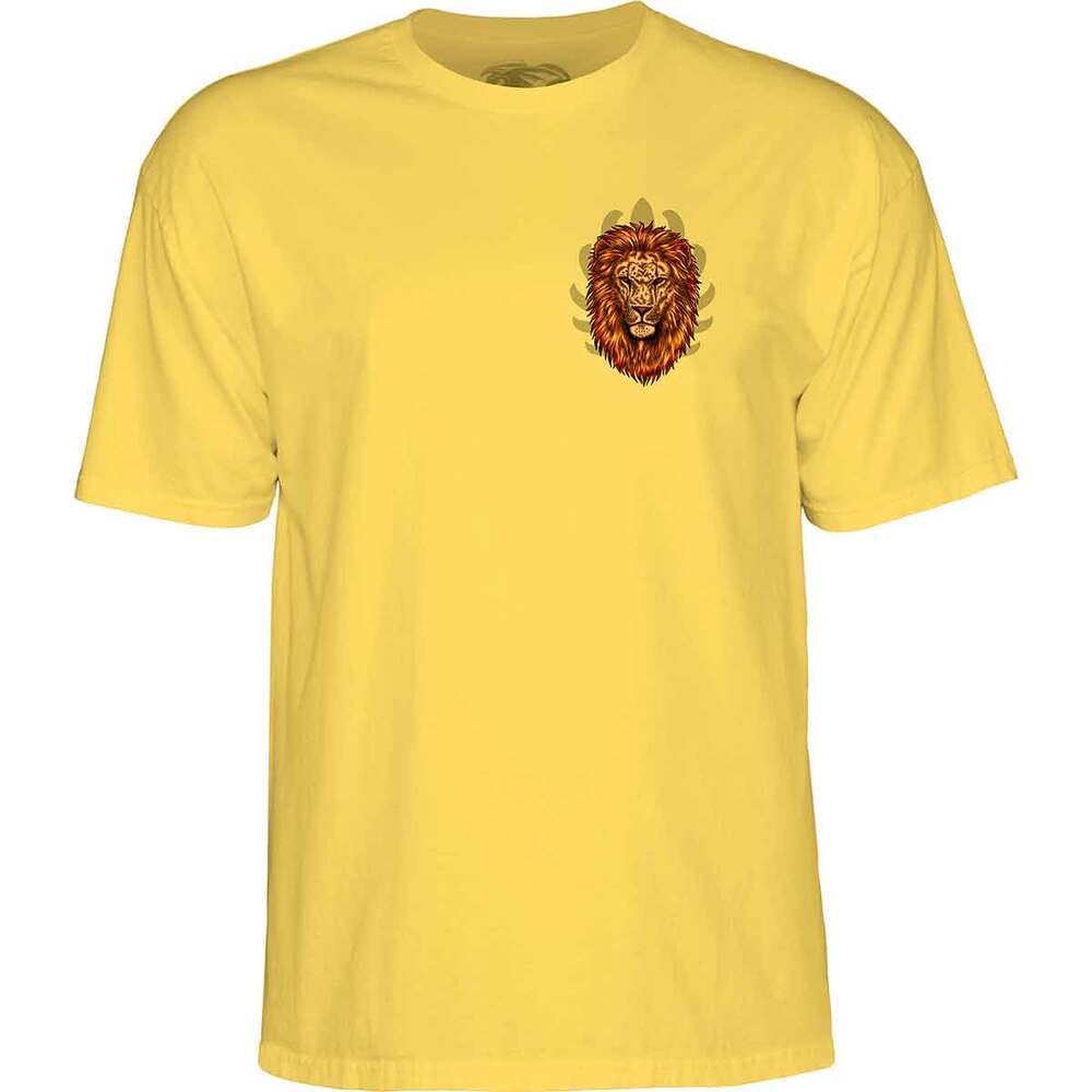 Powell Peralta Agah Lion Banana T-Shirt [Size: S]