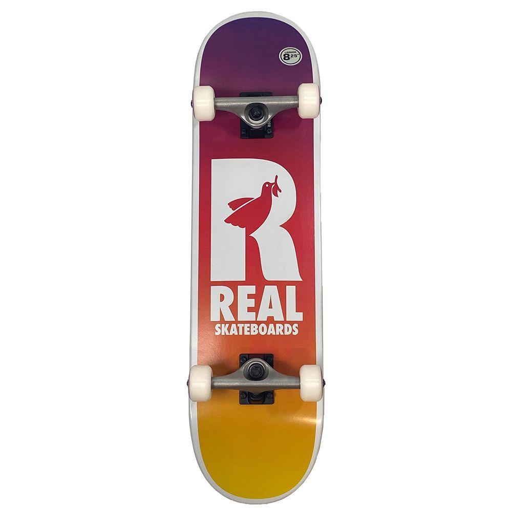 Real Be Free Fade 8.25 Complete Skateboard