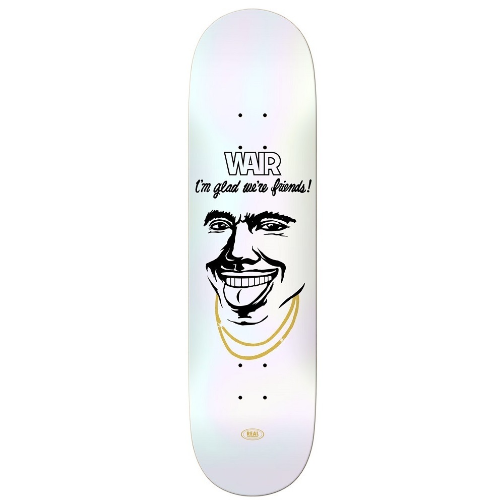 Real Smile Happy Ishod 8.25 Skateboard Deck