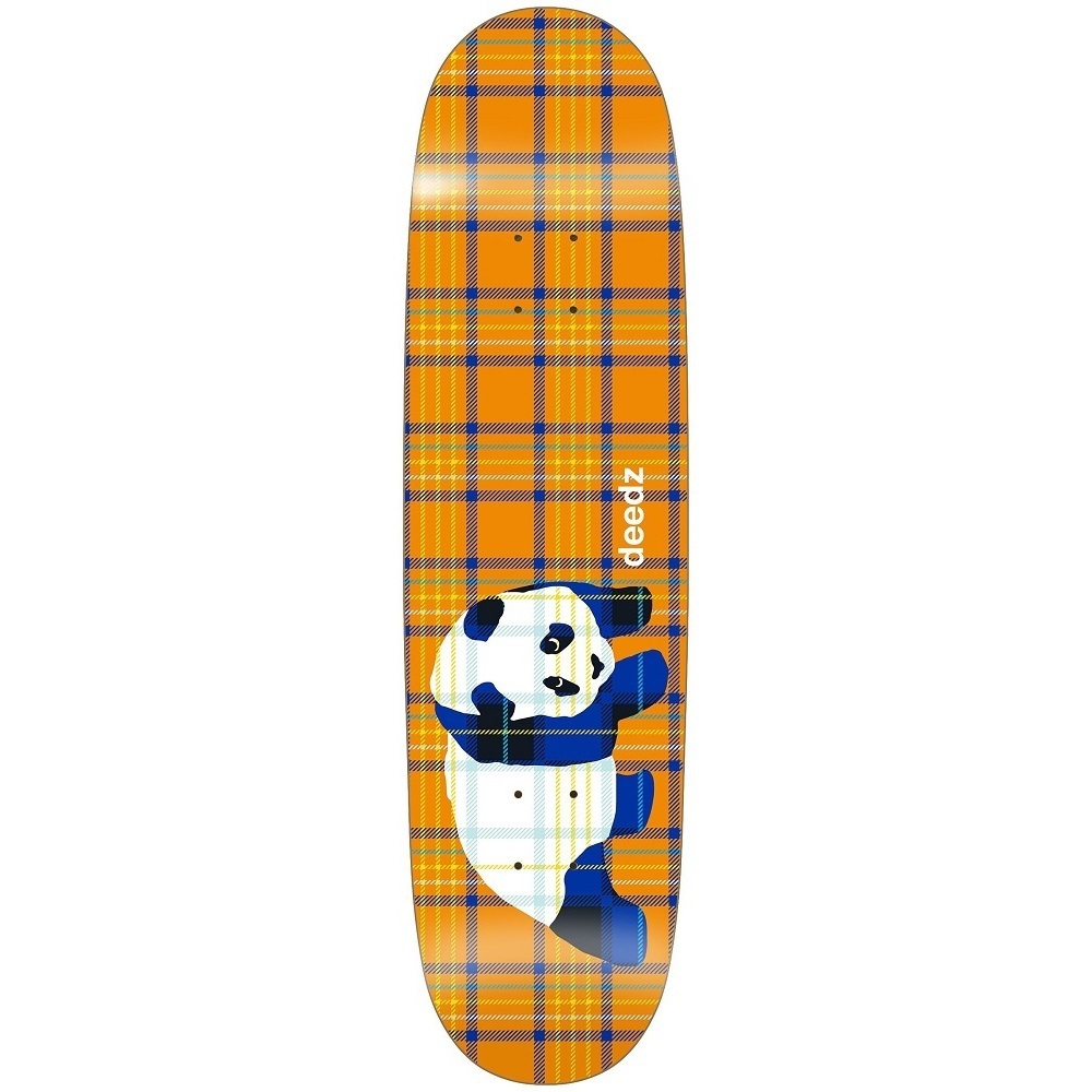Enjoi Plaid Panda Super Sap R7 Deedz 8.5 Skateboard Deck