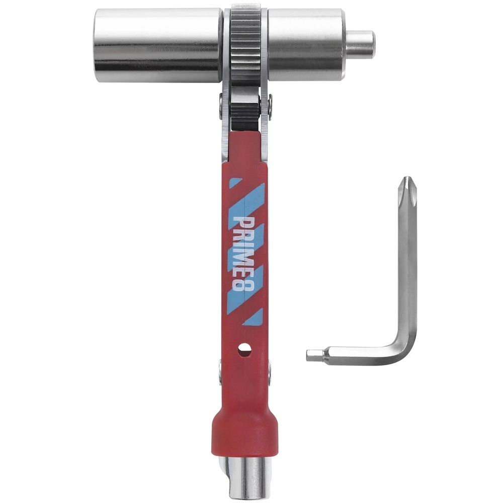 Prime8 #1 Ratchet Red Skateboard Tool