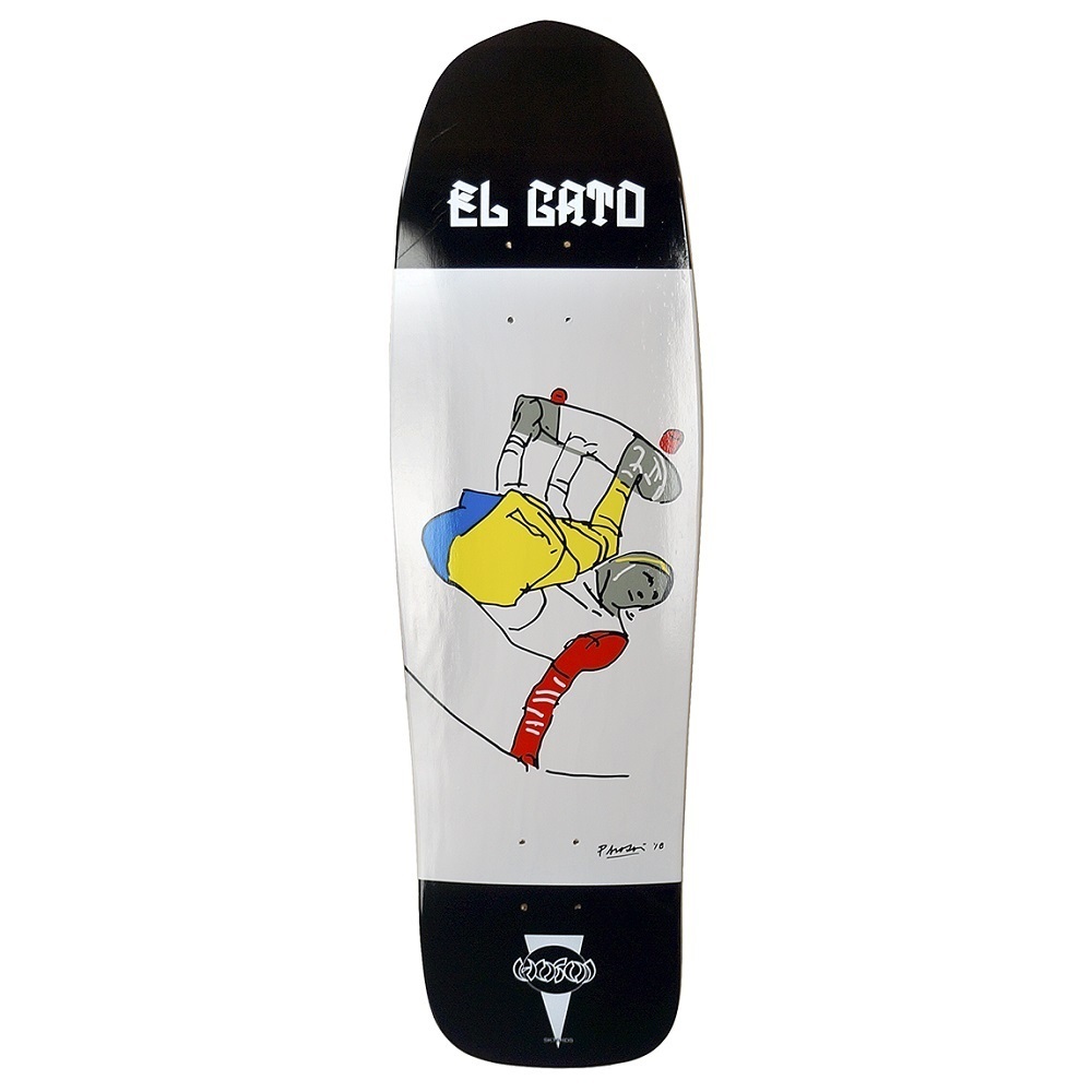 Hosoi Pro Team Handplant Series Eddie Elguera 9 Skateboard Deck