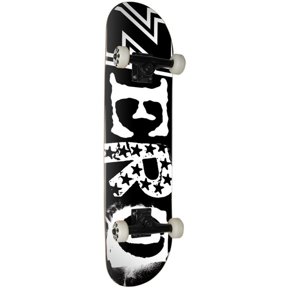 Zero Legacy Ransom Premium Black White 8.25 Complete Skateboard