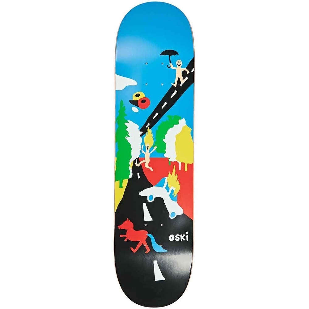 Polar Skate Co Oskar Rozenberg Beautiful Day 8.0 Skateboard Deck