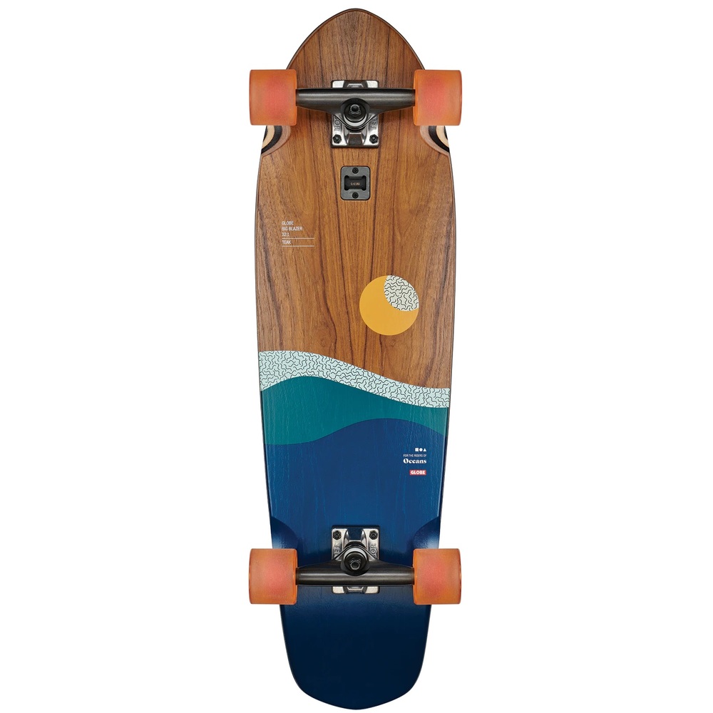 Globe Big Blazer Teak Oceans 32 Cruiser Skateboard