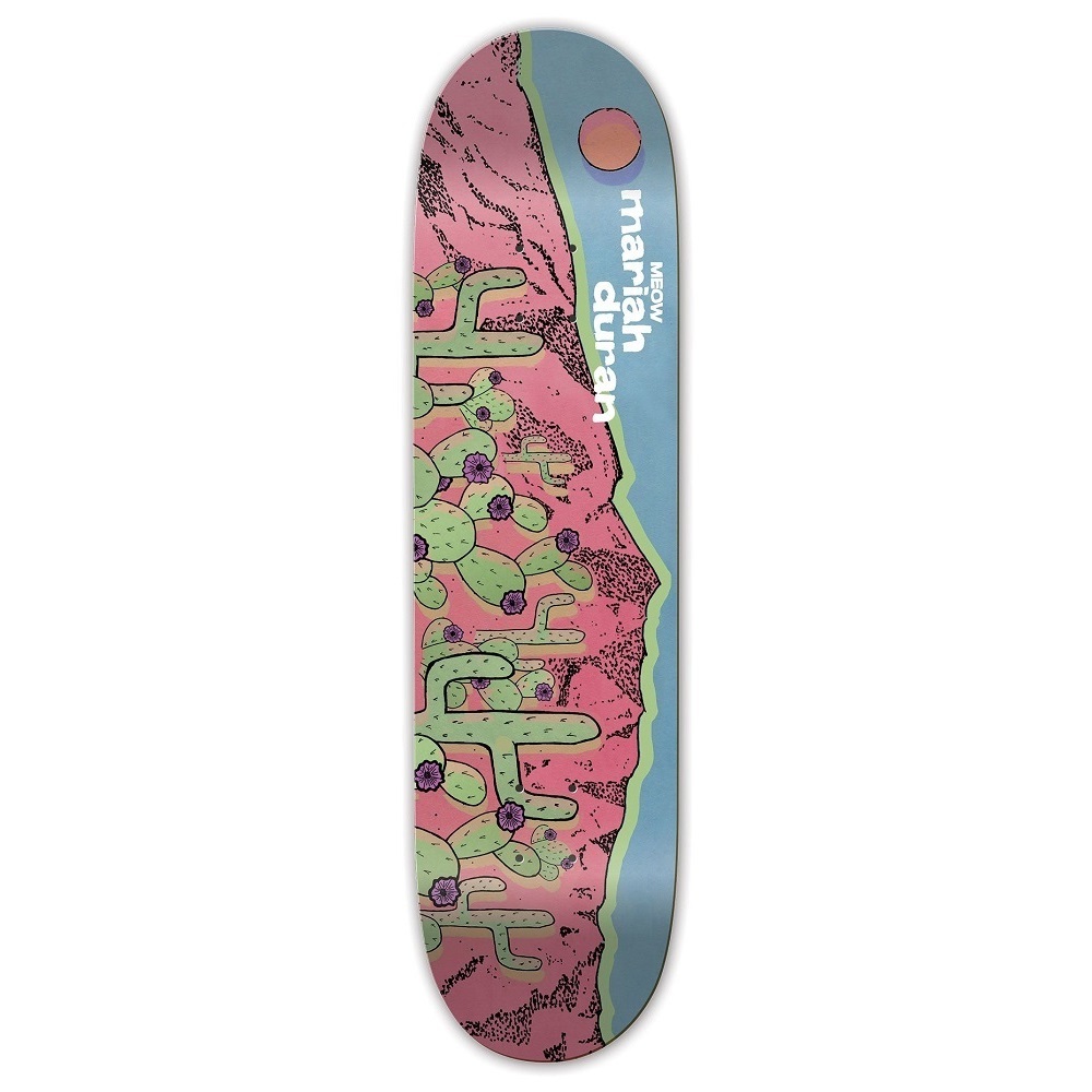 Meow Sandia Mariah Duran 7.75 Skateboard Deck
