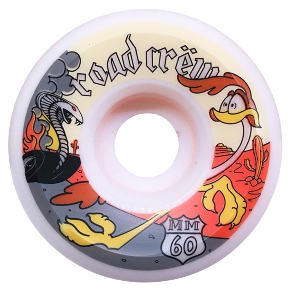 Road Crew x Scram Snake Cut 60mm Skateboard Wheels