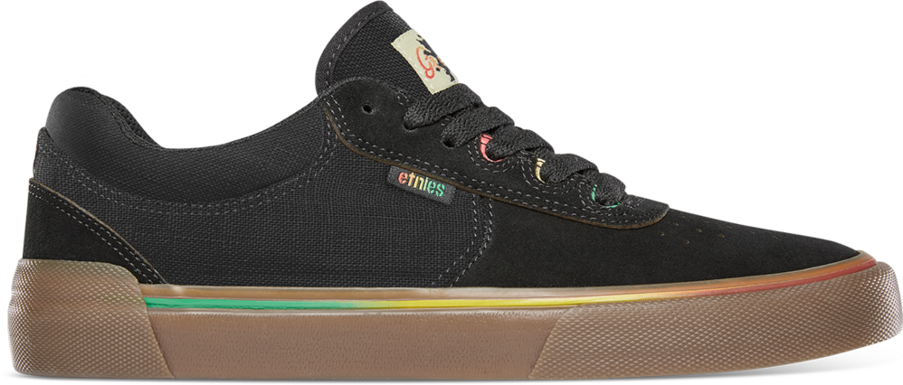 Etnies Joslin Vulc X Grizzly Black Gum Mens Skate Shoes [Size: US 8]
