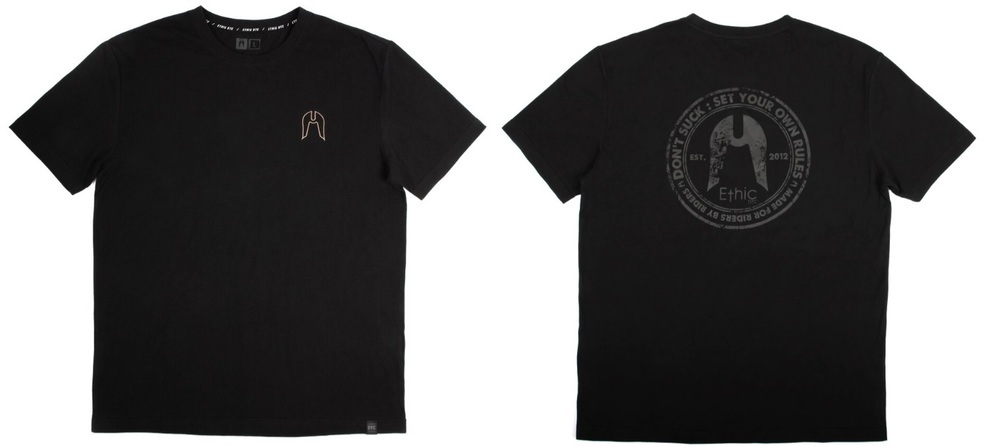 Ethic DTC T-Shirt Casual Suspect Black [Size: S]