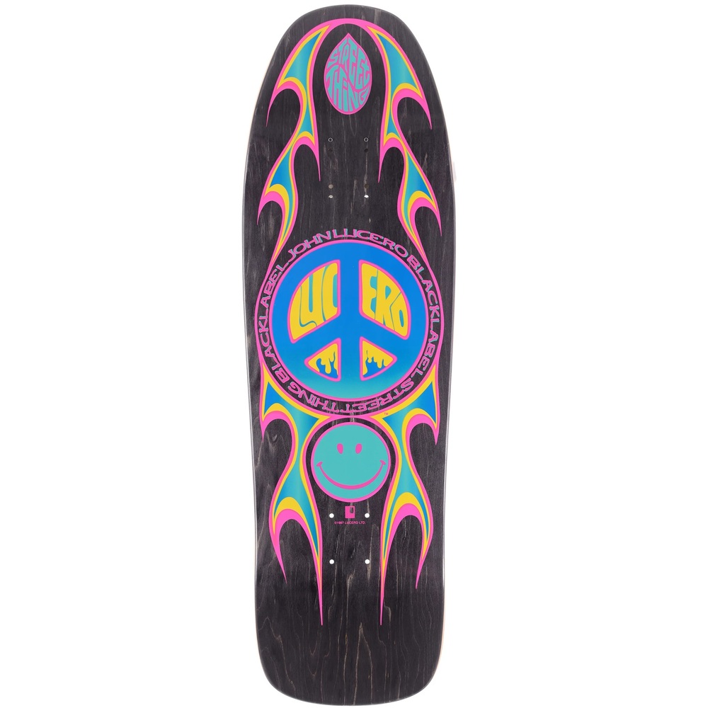 Black Label Street Thing Black 9.88 Skateboard Deck