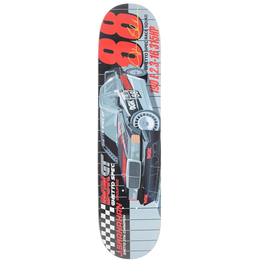 Dgk Ghetto GT Shanahan 7.8 Skateboard Deck