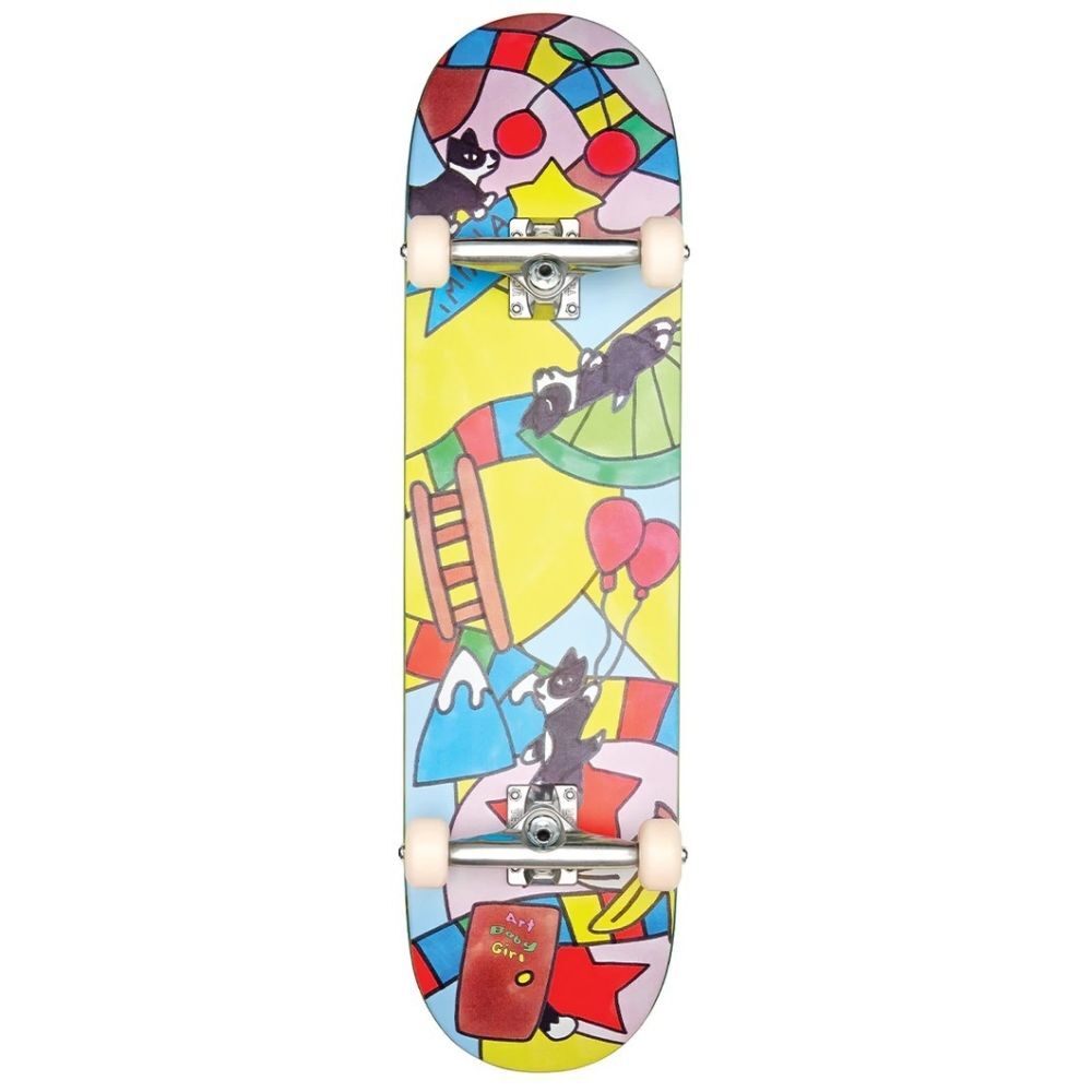 Impala Serpens Art Baby Girl 8.25 Complete Skateboard