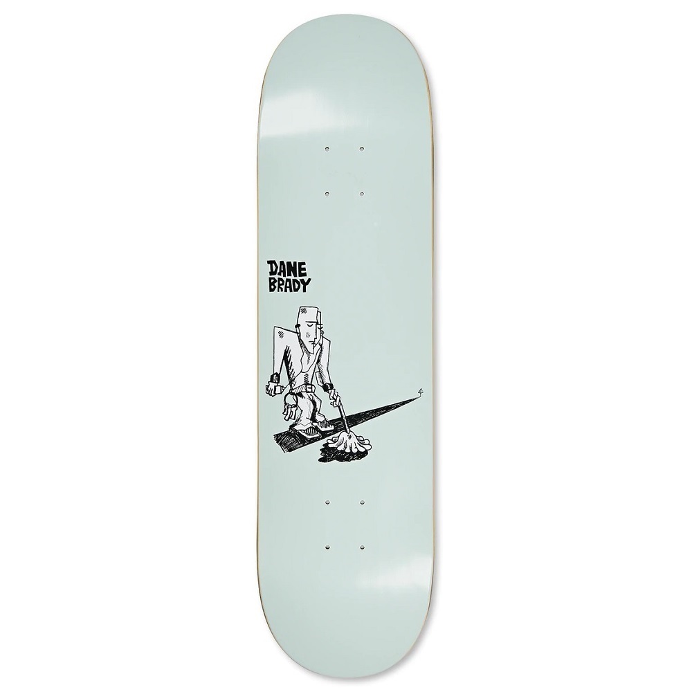 Polar Skate Co Dane Brady Mopping Green 8.0 Skateboard Deck