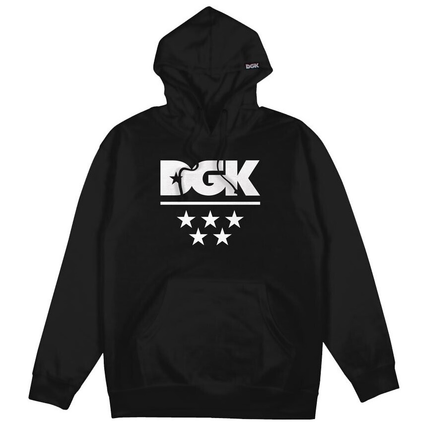 DGK All Star Black Hoodie [Size: M]