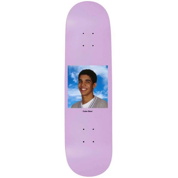 Color Bars Drake Degrassi Yearbook 8.25 Skateboard Deck