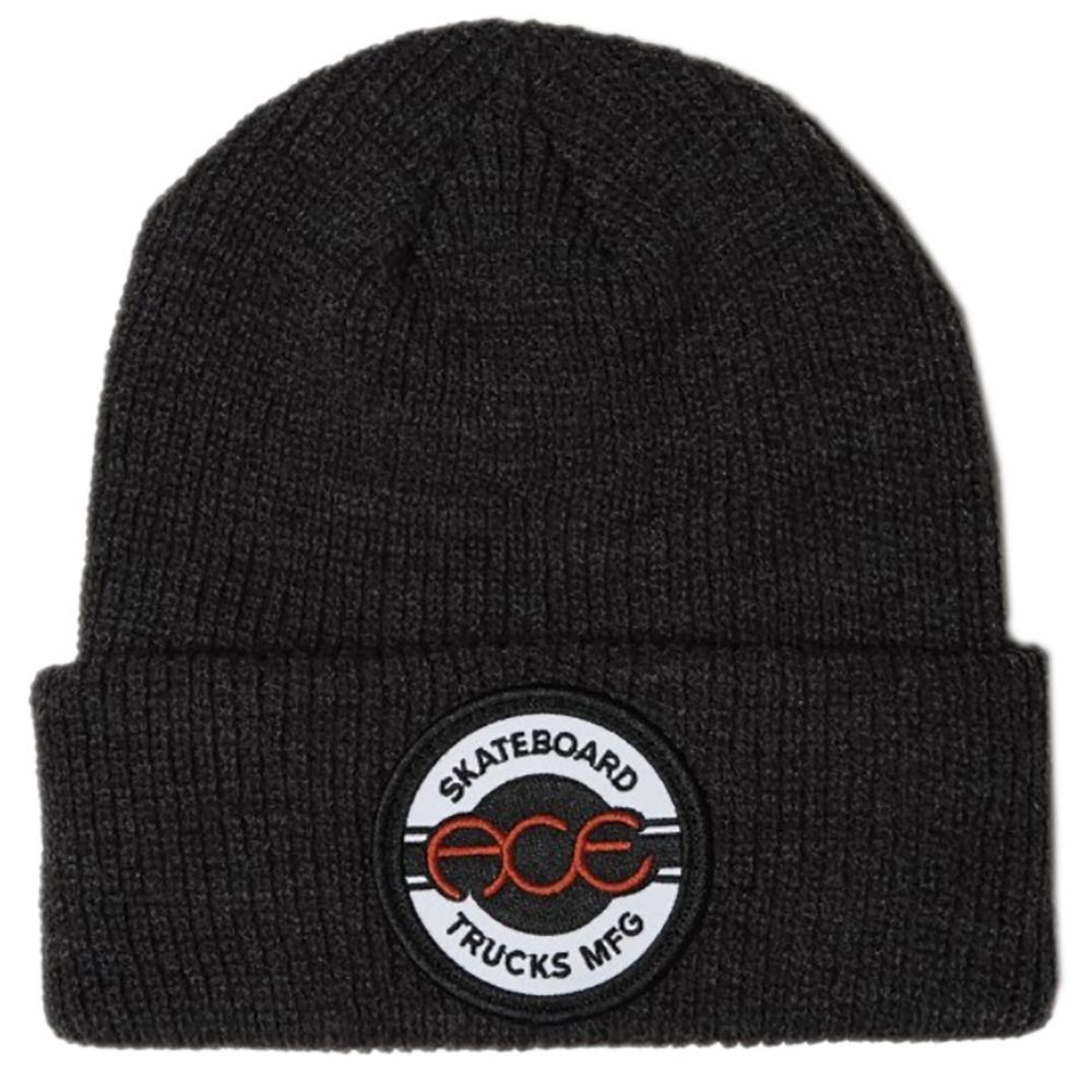 Ace Seal Logo Black Beanie