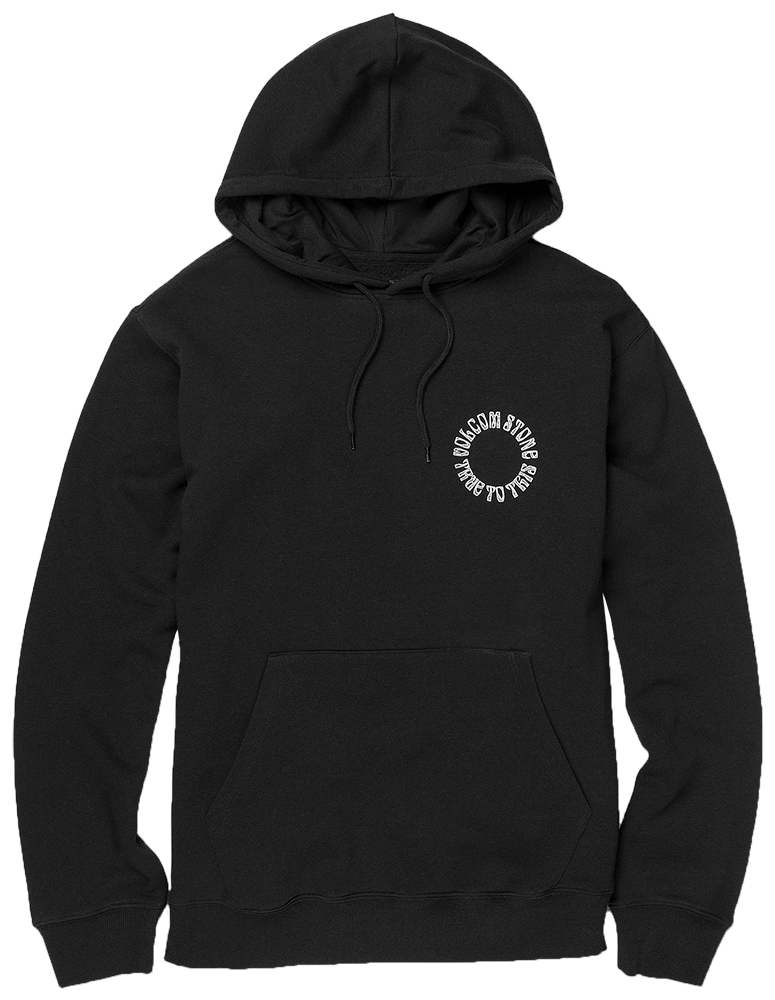 Volcom Catch 91 New Black Hoodie [Size: S]
