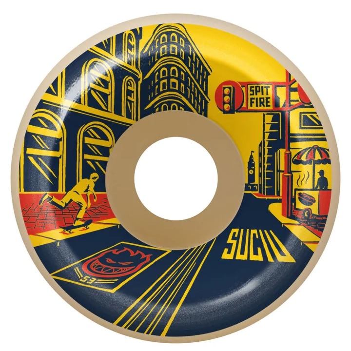 Spitfire Suciu Market F4 99D 53mm Skateboard Wheels