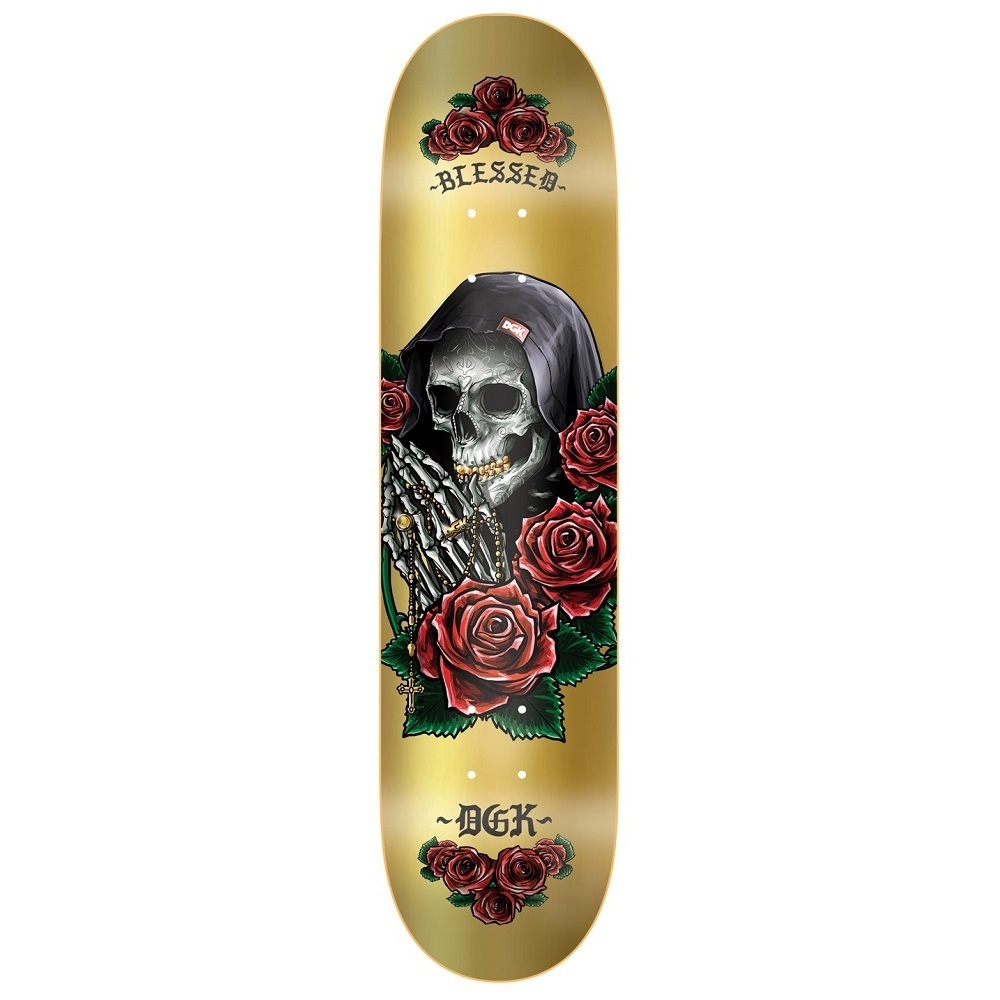 Dgk Pray 8.25 Gold Skateboard Deck