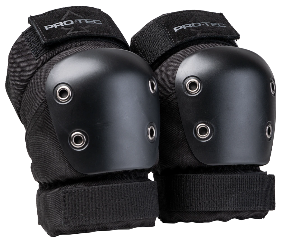 Protec Pro Line Black Protective Elbow Pads [Size: L]