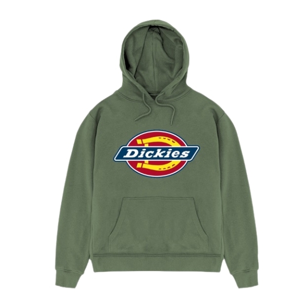 Dickies Classic Pop Over Green Hoodie [Size: XL]