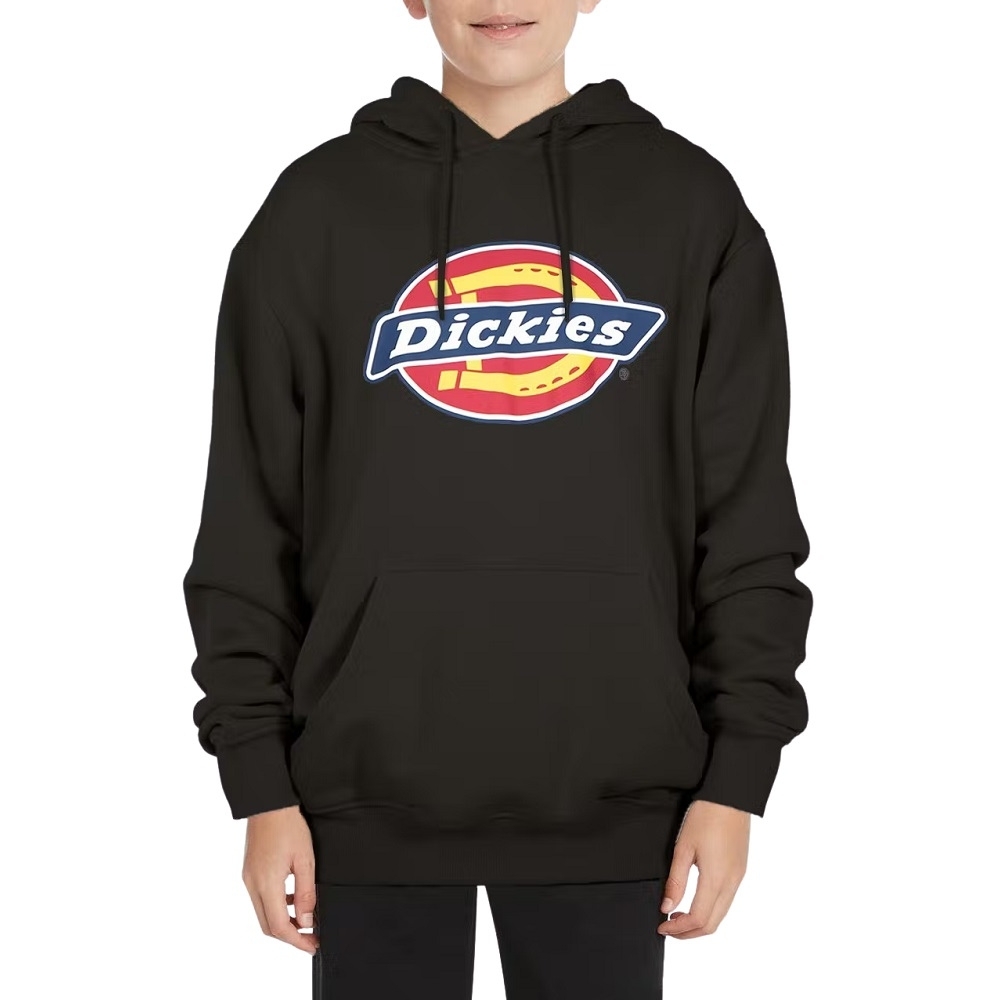 Dickies Classic Pull Over Black Youth Hoodie [Size: 8]