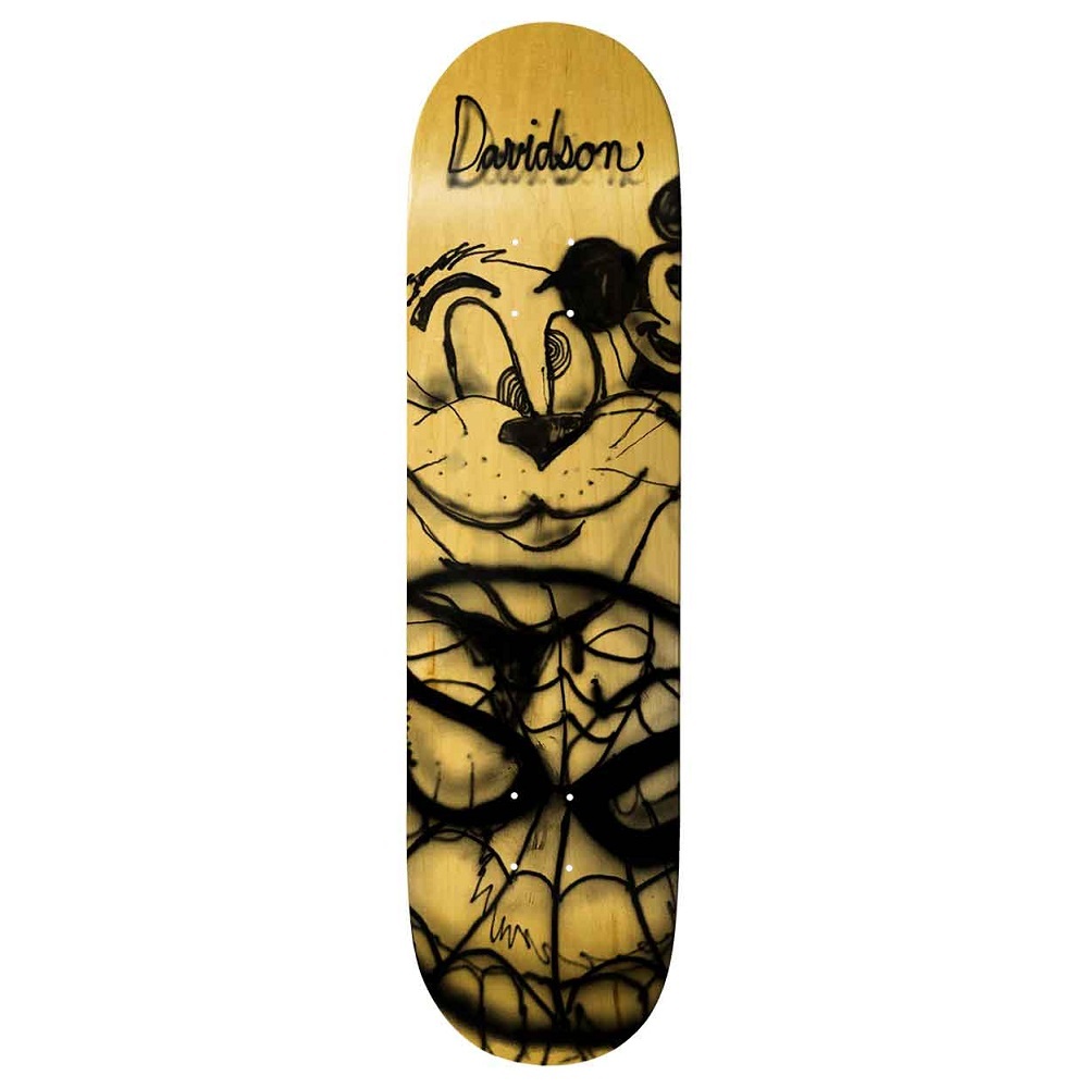 Deathwish Julian Davidson Quarter Century Yellow 8.38 Skateboard Deck